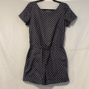 Ann Taylor Loft Polka Dot Romper Size 4